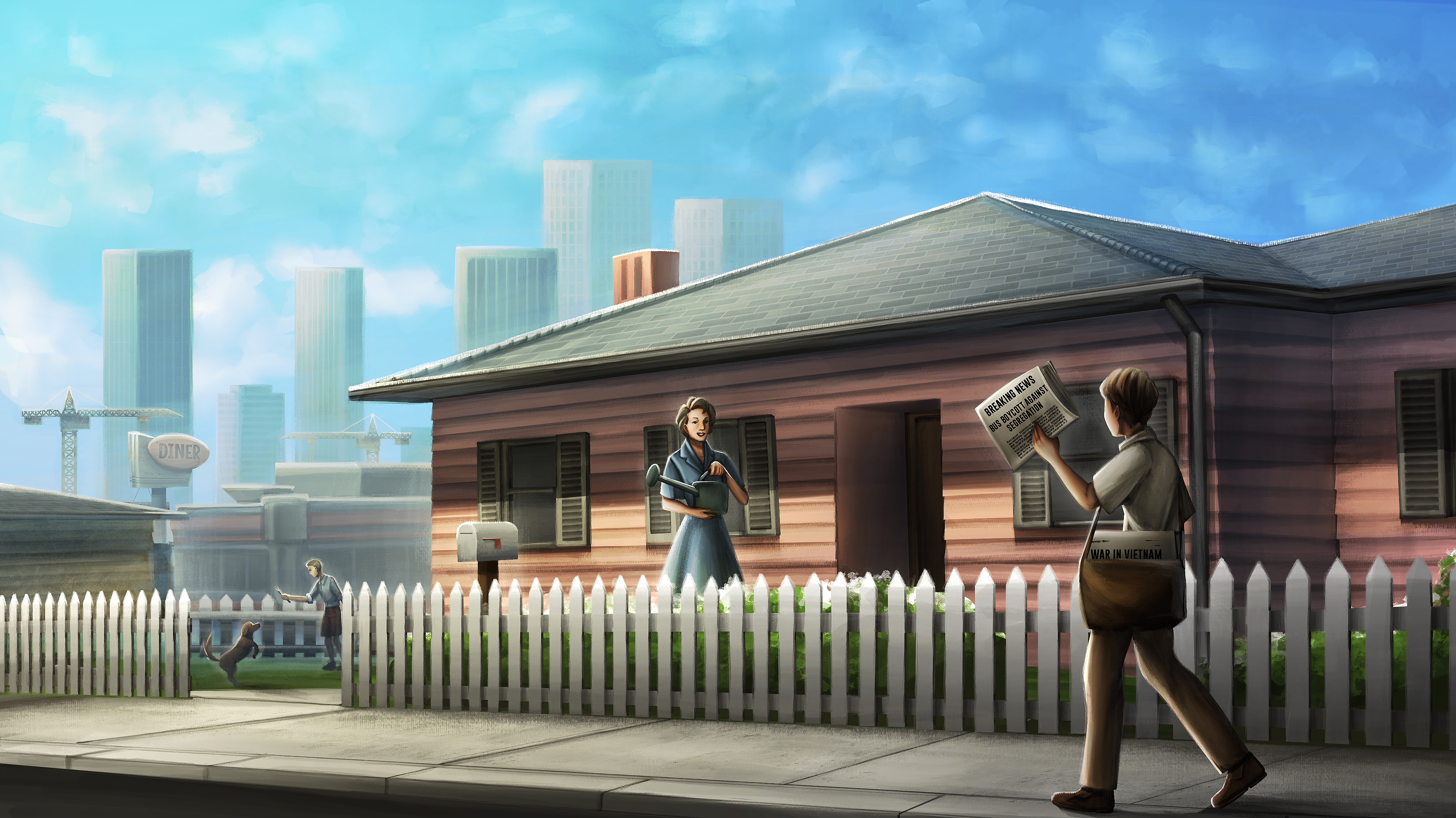 United States scenario artwork